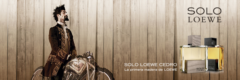 Solo Loewe Cedro, la primera madera de Loewe